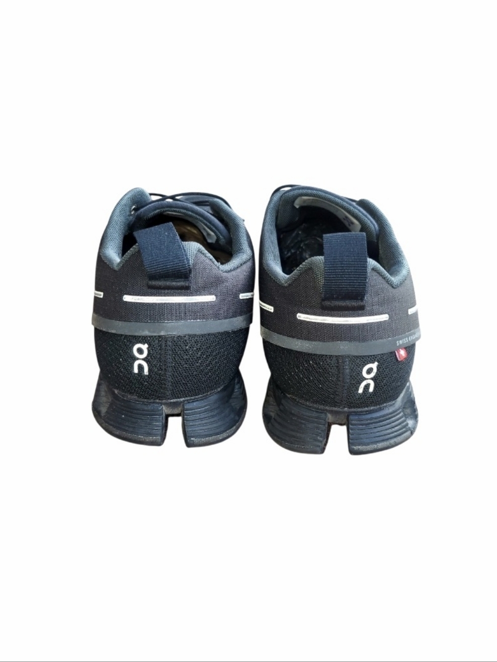On Running Cloud 6 Black Athletic Jog Walk Tennis Sneaker Water Shoe Men 8.5 - Picture 3 of 13